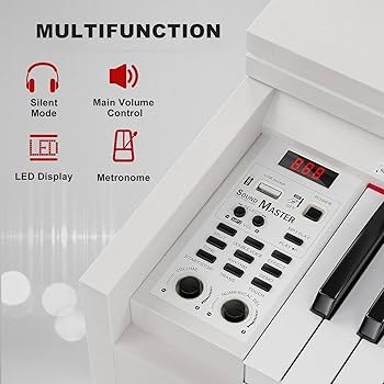 Amazon.com: UMOMO 88 Weighted Key Digital Piano with Piano